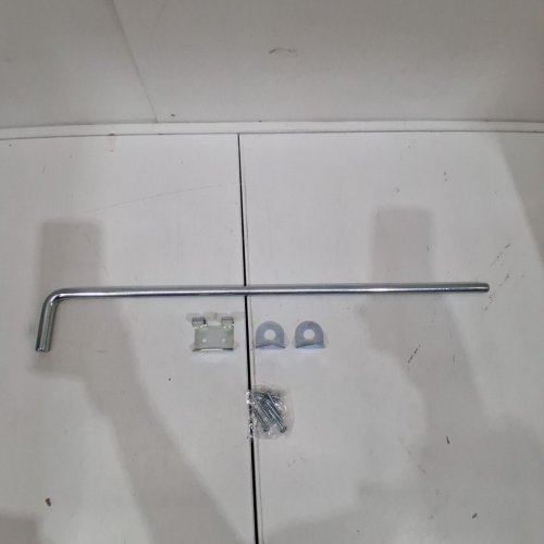 NATIONAL HARDWARE GATE CANE BOLT, COATED WITH WEATHERGUARD PROTECTION, - 5/8" X 24" - ZINC PLATED (MODEL: N151-985) image 2