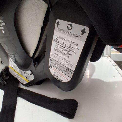 COSCO KIDS SCENERA 5-POINT HARNESS INFANT CAR SEAT WITH CUP HOLDER ATTACHMENT - 40LBS MAX - BLACK (MODEL: ‎22183C-KOT) image 2