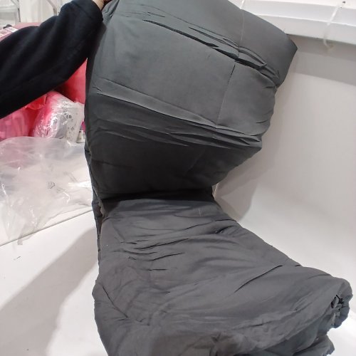 WARM DOWN ALTERNATIVE COMFORTER, KING SIZED 90" X 102", GREY image 4
