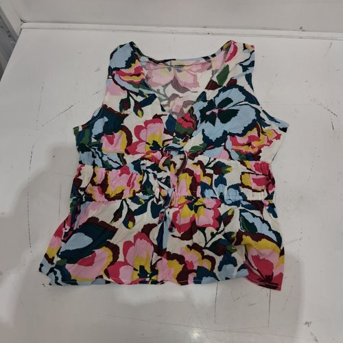 FLORAL WOVEN TANK TOP - MULTICOLOUR (STYLE: GRS60032LDAP) image 2