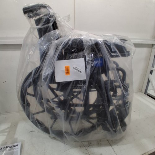 MEDLINE GUARDIAN K1 WHEELCHAIR 300LB CAP - BLACK (MODEL: K1166N22E) image 3