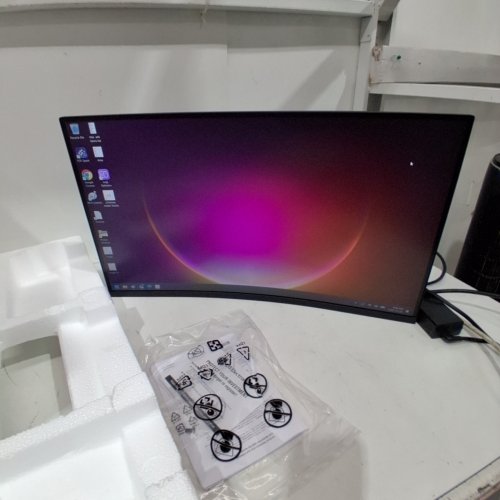LG CURVED DISPLAY COMPUTER MONITOR WITH ADJUSTABLE TILT, USB-C & SRGB 99% - 27" - 1080 FDH - 100HZ - 5MS - BLACK (MODEL: 27U421A) image 2