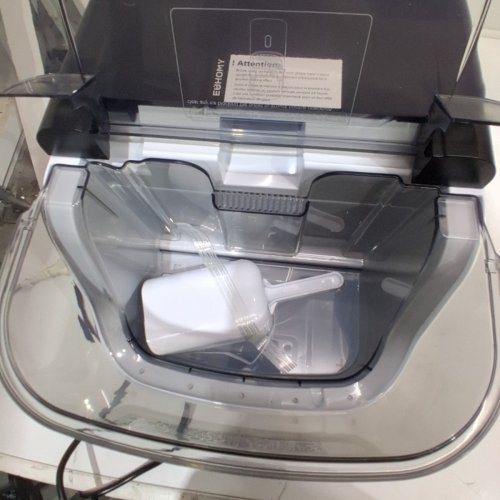 EUHOMY PEARL L1 PORTABLE NUGGET ICE MAKER COUNTERTOP - 35LBS CAPACITY - STAINLESS STEEL (MODEL: IM013-NSI-CAEH) image 4