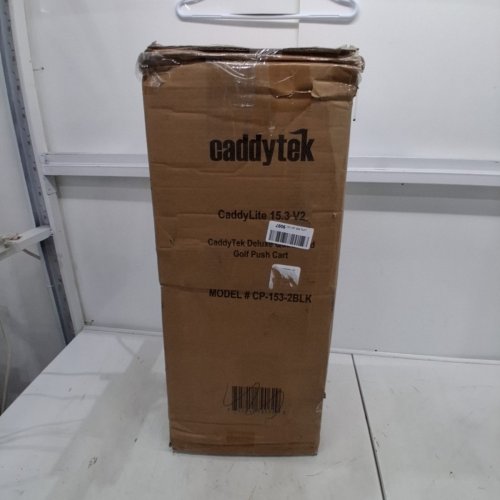 CADDYTEK CADDYLITE 15.3 V2 3-WHEEL GOLF PUSH CART - BLACK (MODEL: CP-153-2BLK) image 5