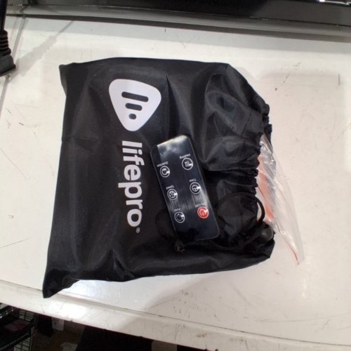 LIFEPRO SHIATSU MASSAGER WITH REMOTE - BLACK (MODEL: CA-LP-RLXTX-BLK) image 4