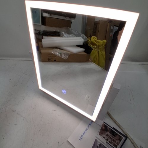 FLEXCHENG HOLLYWOOD LED VANITY MIRROR - 12" - 10W - WHITE (MODEL: MM-12" - 10W-F) image 2