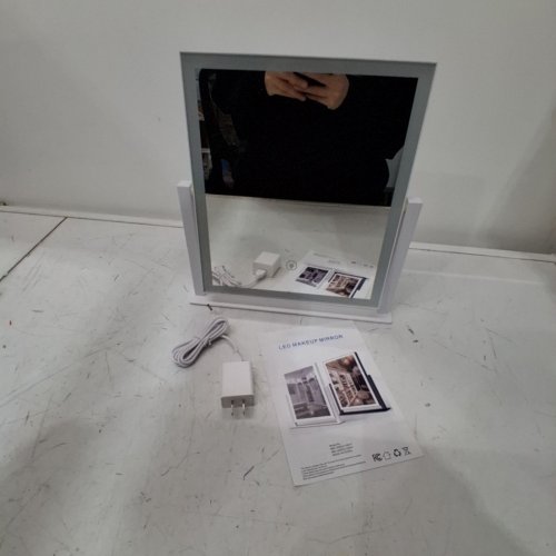 FLEXCHENG HOLLYWOOD LED VANITY MIRROR - 12" - 10W - WHITE (MODEL: MM-12" - 10W-F) image 4