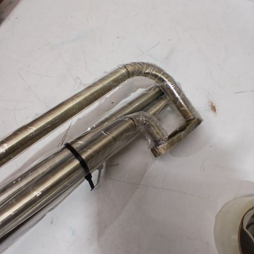 DOUBLE CURTAIN RODS - 54" - BRASS-TONE image 3