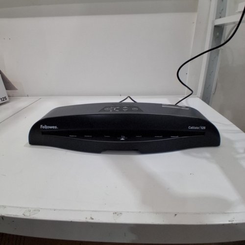 FELLOWES CALLISTO 125 LAMINATOR - 110-120 V, 60HZ, 6.1A - BLACK (MODEL: CRC 57291) image 3