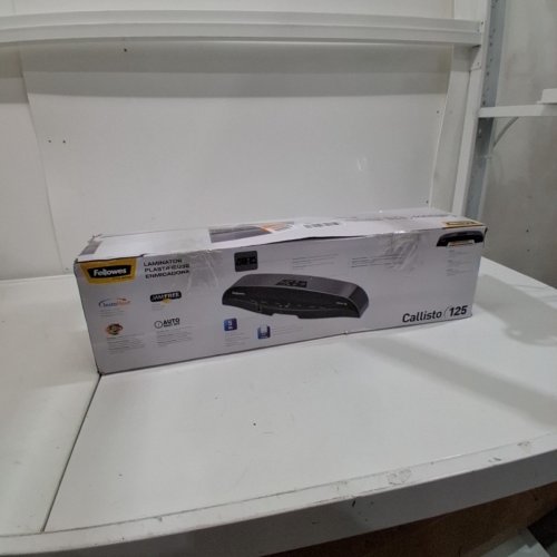 FELLOWES CALLISTO 125 LAMINATOR - 110-120 V, 60HZ, 6.1A - BLACK (MODEL: CRC 57291) image 5