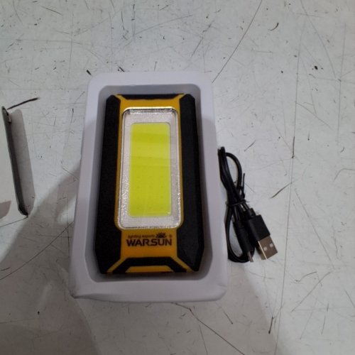 WARSUN WORK LIGHT - BLACK / YELLOW (MODEL: Y36) image 3