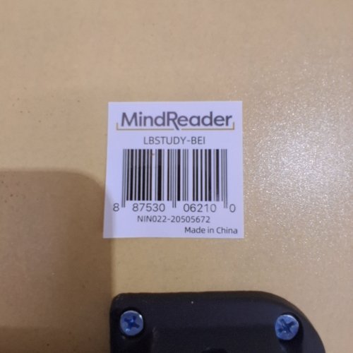 MINDREADER FREESTANDING LAP DESK WITH FOLD UP LEGS - BEIGE image 2