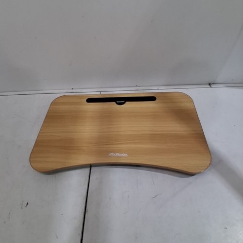 MINDREADER FREESTANDING LAP DESK WITH FOLD UP LEGS - BEIGE image 3