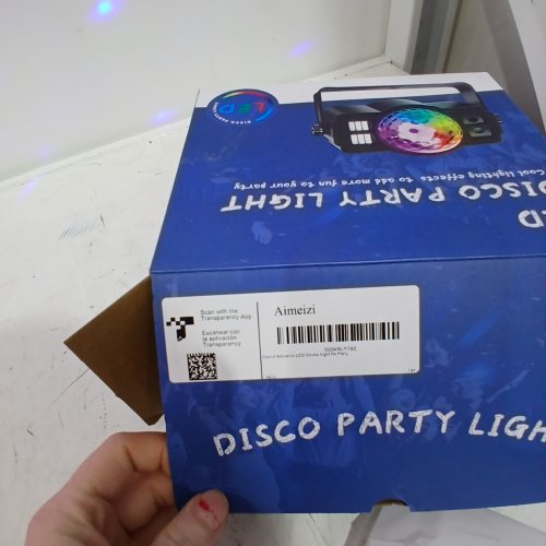 AIMEIZI LED DISCO PARTY LIGHT - BLACK image 2