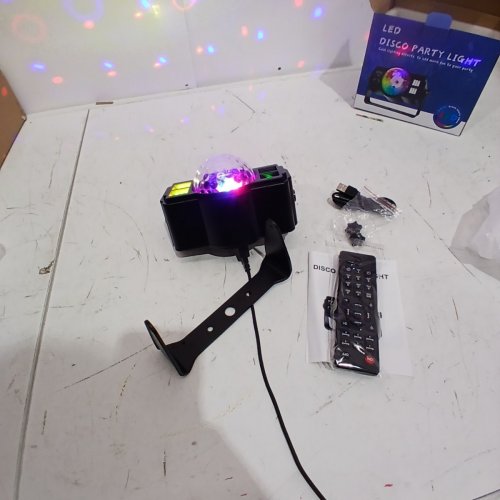 AIMEIZI LED DISCO PARTY LIGHT - BLACK image 3