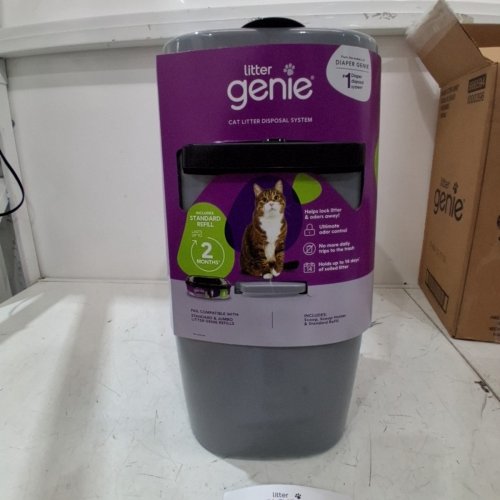 LITTER GENIE PLUS ULTIMATE CAT LITTER DISPOSAL SYSTEM - GREY image 2