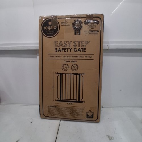 REGALO EASY STEP SAFETY GATE - 29"- 38.5" - WHITE (MODEL: 1160-DS) image 4