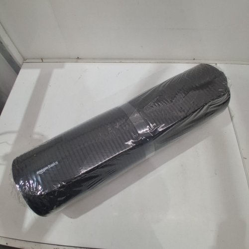 AMAZON BASICS EXTRA THICK EXERCISE/YOGA MAT - 74" X 24" X 1/2" - BLACK image 2