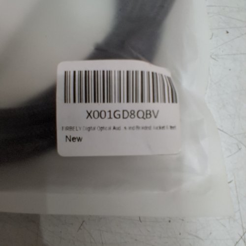 FIRBELY OPTICAL AUDIO DIGITAL TOSLINK CABLE - 6FT image 2