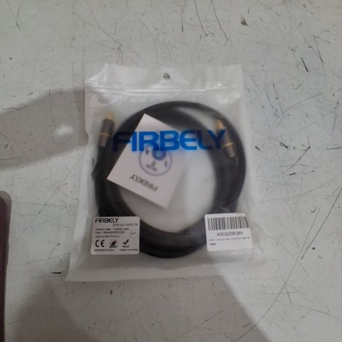FIRBELY OPTICAL AUDIO DIGITAL TOSLINK CABLE - 6FT image 3