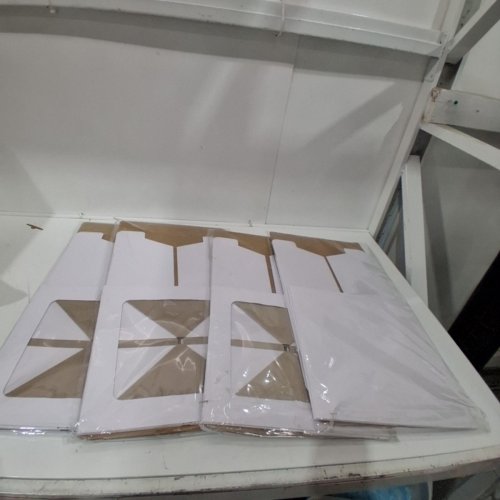 4 2PK SQUARE CAKE BOXES FOR 10" CAKES OR 24 CUPCAKES - 6 WITH WINDOWS AND 2 WITHOUT - 12" X 12" X 6" - WHITE image 3