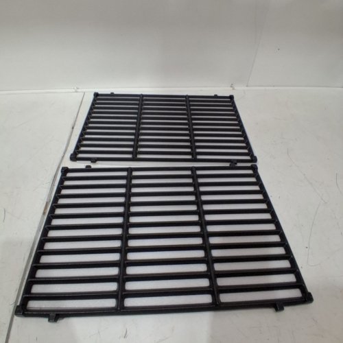 2PK CAST IRON COOKING GRID GRATE - 17.5" X 12" - BLACK (MODEL: 7638) image 2
