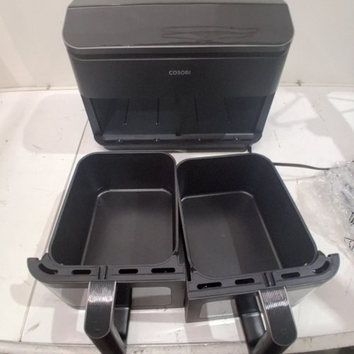 COSORI LARGE WIDE DUAL BASKET AIR FRYER, 8-IN-1 - 9 QT - BLACK (MODEL: CAF-R901-ACA) image 4
