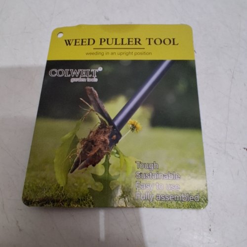 COLWELT STAND UP WEED PULLER WITH FOOT PEDEL - BLACK/GREEN (MODEL:015) image 2