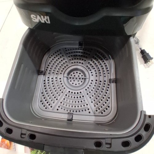 SAKI SMART WIFI AIR FRYER WITH 7 COOKING FUNCTIONS - 4.7QT - BLACK (MODEL:HF-8350DT) image 4