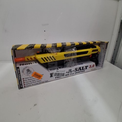 BUG-A-SALT 3.0 UPGRADED BUG SWATTER SALT GUN - YELLOW/BLACK image 4