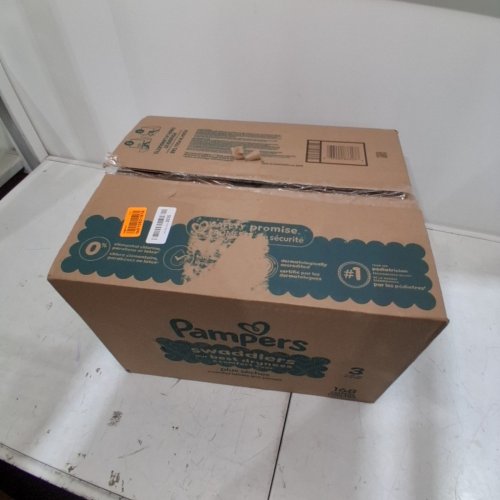 168PK PAMPERS SWADDLERS DISPOSABLE DIAPERS - SIZE 3 (16-28LBS) image 2