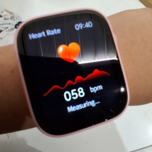 KIDS IP68 SMARTWATCH TRACKS HEART RATE, SLEEP MONITOR AND PEDOMETER - 1.83" TOUCHSCREEN - PINK (MODEL: W98) image 2