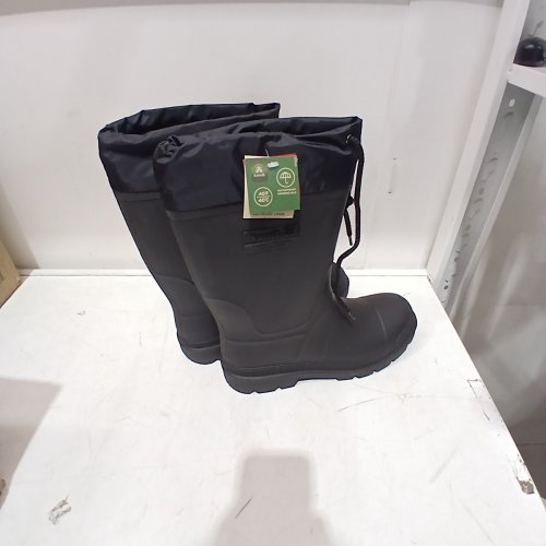 MEN'S KAMIK INSULATED WINTER BOOTS, SIZE 10, KHAKI/BLACK image 2