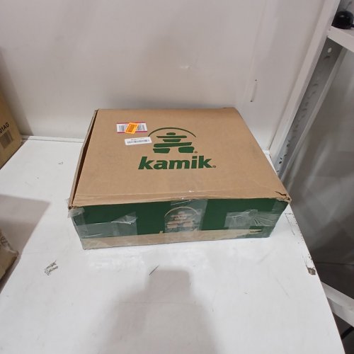 MEN'S KAMIK INSULATED WINTER BOOTS, SIZE 10, KHAKI/BLACK image 5