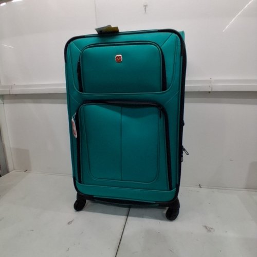 SWISSGEAR EXPANDABLE SOFTSIDE CHECKED SUITCASE - 29" - TEAL (STYLE: 6283383181) image 2