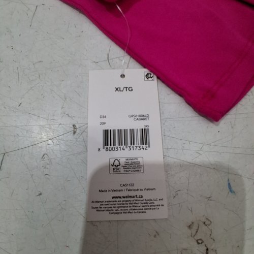 WOMENS JERSEY TANK TOP - XL - PINK image 2