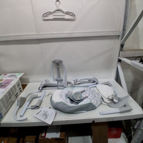 INFANT'S INGENUITY CONVERTME SWING-2-SEAT CHAIR - WHITE/GREY - (MODEL:B6) image 3