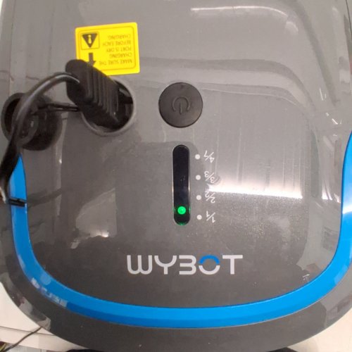 WYBOT A1 CORDLESS ROBOTIC POOL CLEANER - 1100SQ.FT - BLACK (MODEL: OS2010-DB) image 2