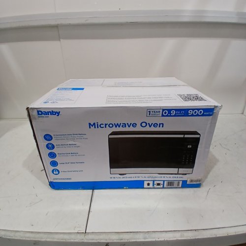 DANBY COUNTERTOP MICROWAVE - 900W - 0.9 CUFT - BLACK/STAINLESS STEEL - (MODEL:DBMW0925BBS) image 8