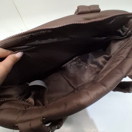 LOLE QUILTED PUFFER TOTE BAG - FITS 16" LAPTOPS - BROWN (MODEL: 2823771) image 3