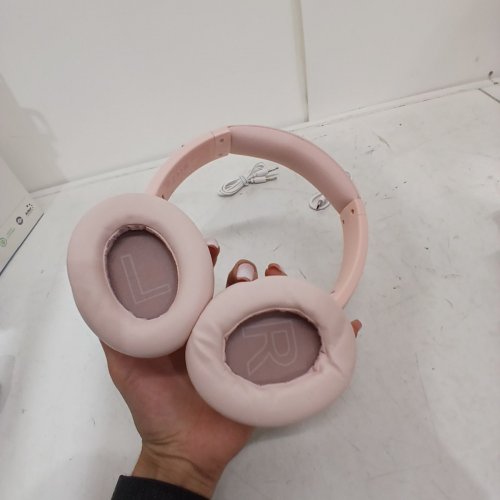 SOUNDCORE BY ANKER Q20I HYBRID ACTIVE NOISE CANCELLING WIRELESS OVER-EAR BLUETOOTH HI-RES BIG BASS HEADPHONES - PINK - (MODEL: A3004) image 4