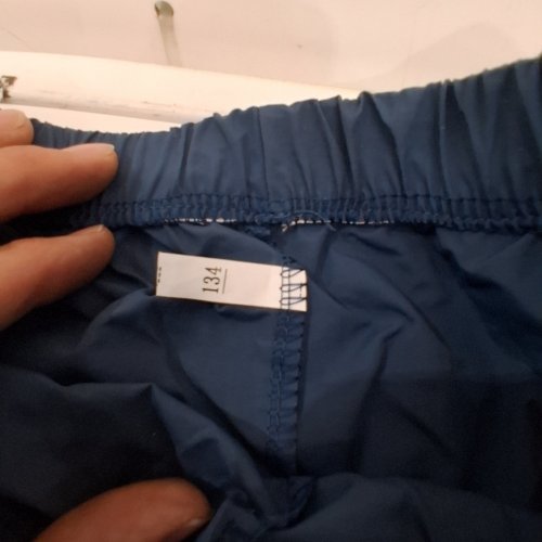 KIDS RAINY DAYS PANTS - RAIN TROUSERS, SIZE 11/12 - NAVY image 2