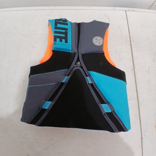 YOUTH HYPERLITE PFD VEST- 55LBS - 88LBS - BLUE/GREY/ORANGE (MODEL: 1819492) image 5