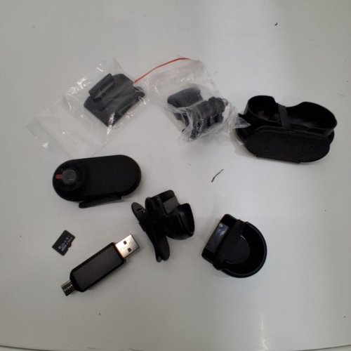 MINI BODY CAMERA WITH AUDIO AND VIDEO RECORDING MULTI-FUNCTION ACCESSORIES - 1080P VIDEO RECORDING - MATTE BLACK image 3
