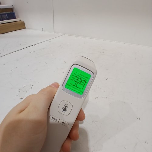 VIPROUD INFRARED DIGITAL THERMOMETER FOR ADULTS AND KIDS - WHITE image 2