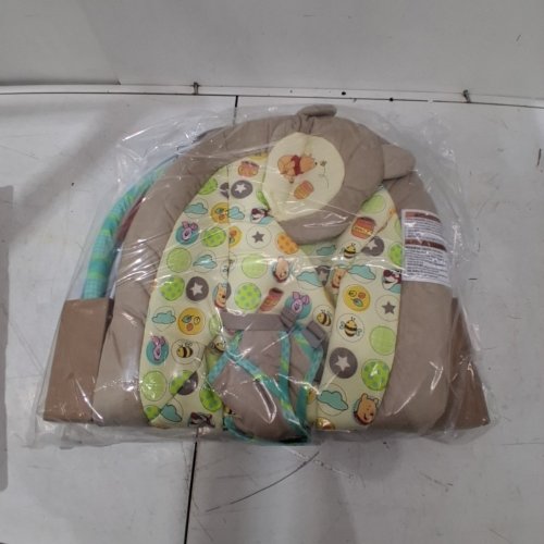DISNEY BABY WINNIE THE POOH DOTS AND HONEY POTS BOUNCER - 20LBS CAP - MULTICOLORED - WINNIE THE POOH image 2