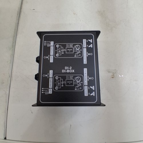 DUAL CHANNEL DIRECT INPUT BOX - BLACK (MODEL: DI-2) image 3