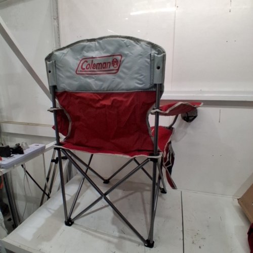 COLEMAN OVERSIZED QUAD CHAIR WITH BUILT IN COOLER - RED - (model: 2000013066) image 3