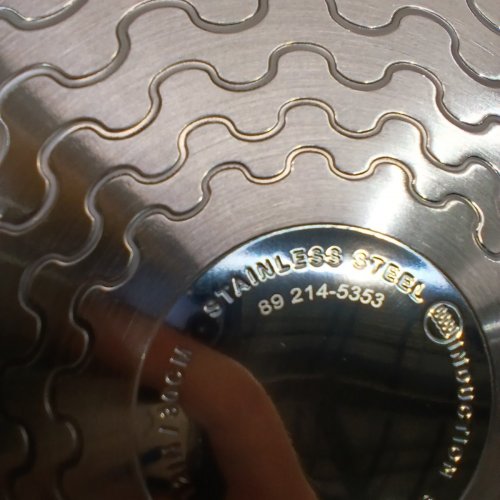 T-FAL STAINLESS STEEL FRYING PAN - 12" - STAINLESS STEEL image 4
