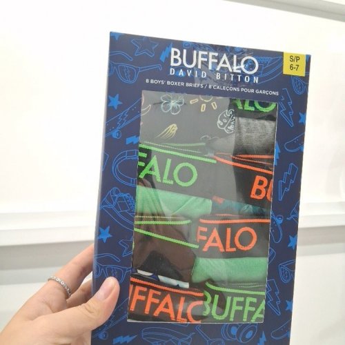 5PK BOY'S BUFFALO DAVID BITTON BOXER BRIEFS - SMALL (6-7) - MUTLI-COLOUR (STYLE: 1871827) image 2
